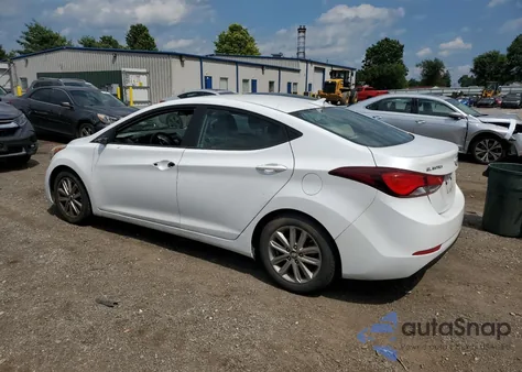2015 Hyundai Elantra Se z USA, uszkodzony, nr VIN 5NPDH4AE9FH637234